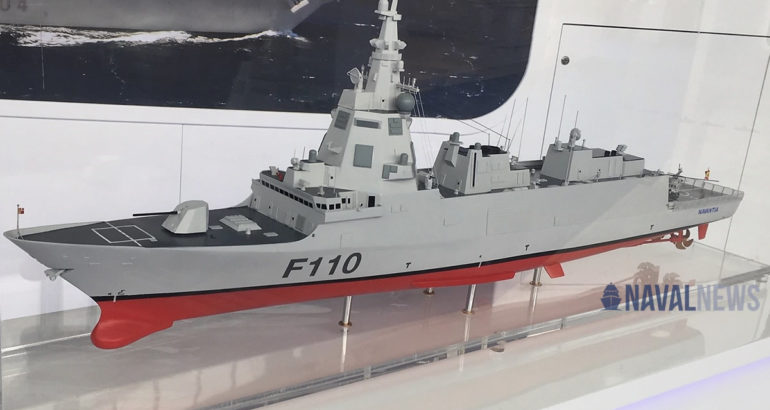 Spain Approved Funding for Construction of new F-110 Frigates for the Spanish Navy 1