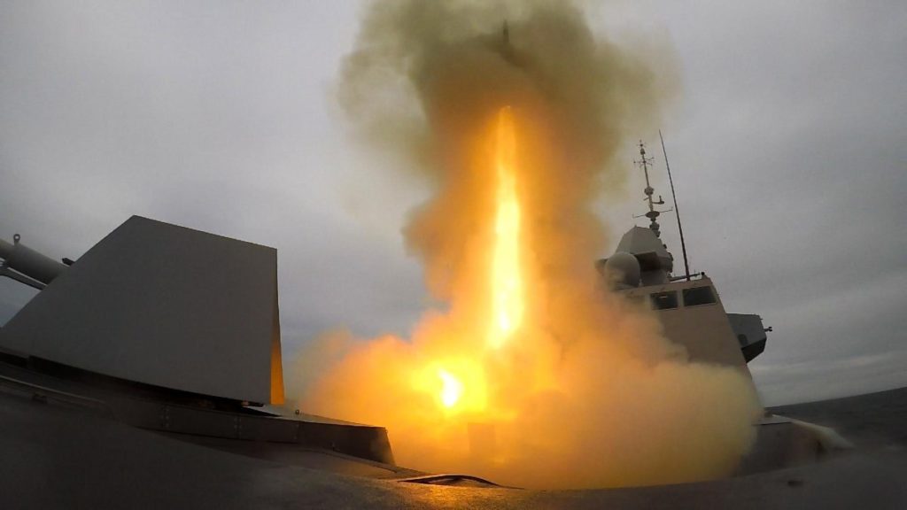 Formidable Shield 2019 French Navy FREMM Frigate Intercepts Supersonic Target
