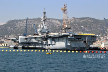 Charles de Gaulle carrier back at sea after “COVID-19 adjustments”