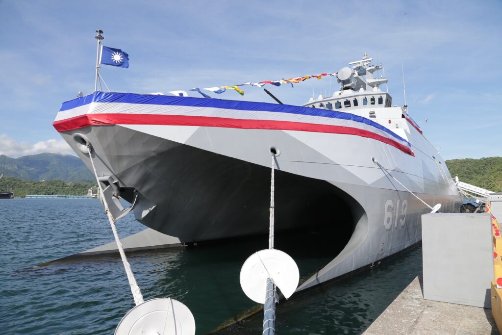 Taiwan Commissions First Upgraded Catamaran Corvette Ta Chiang 塔江 2
