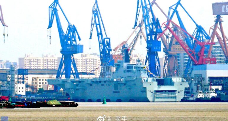 China’s 3rd Type 075 LHD Anhui 安徽