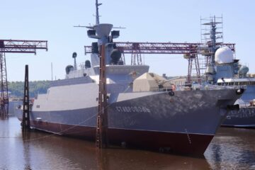 Russia launches Final Buyan-M-class Corvette Fitted with Kalibr cruise missiles