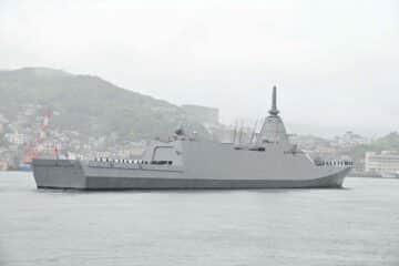 Japan Commissions Sixth Mogami-Class Frigate ‘Agano’ 「あがの」