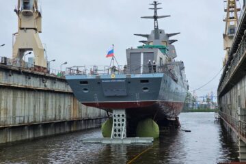 Russia launches second Gremyashchy-class corvette
