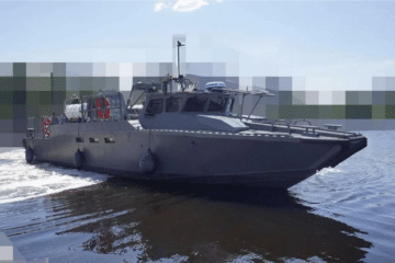 Defence Intelligence of Ukraine takes delivery of three CB90 combat boats