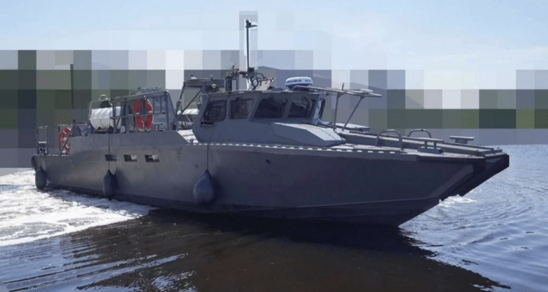 Defence Intelligence of Ukraine takes delivery of three CB90 combat boats